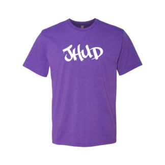 JHUD Graffiti Logo Tee - Purple